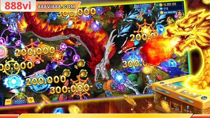 Tham gia vào thế giới game đa dạng kích thích mọi giác quan của người chơi.